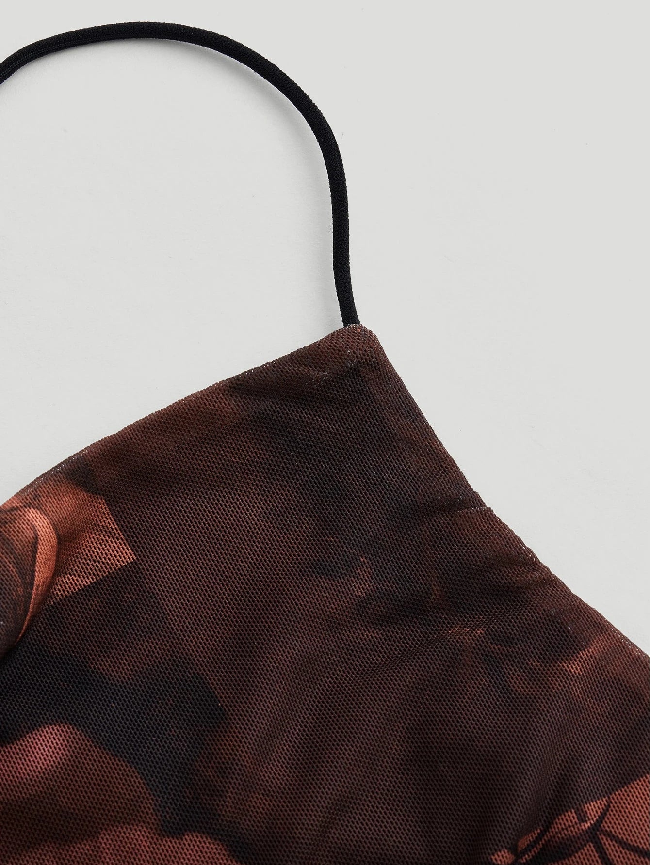 Top Bandana com Drapeado Floral