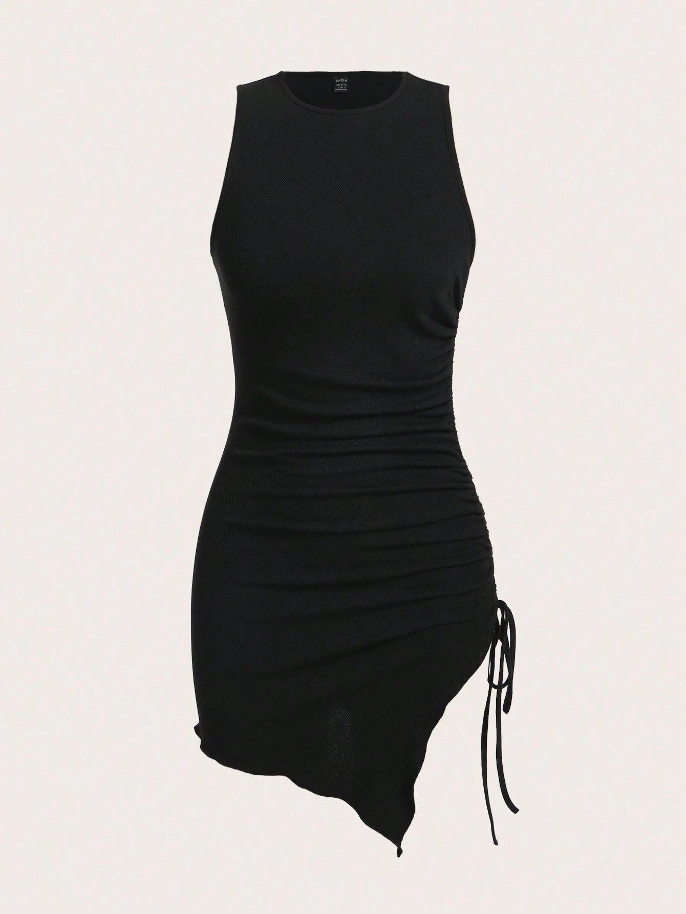 Vestido Longo com Fenda Ajustável