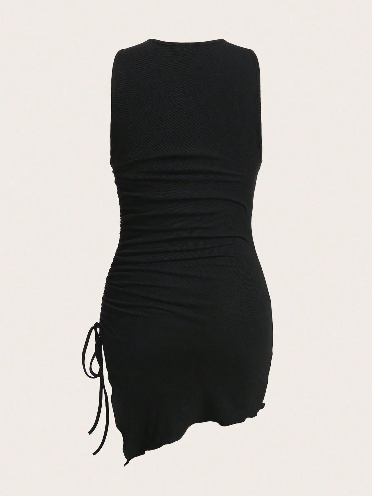 Vestido Longo com Fenda Ajustável