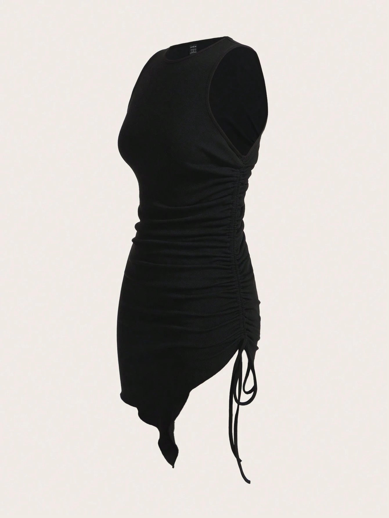Vestido Longo com Fenda Ajustável