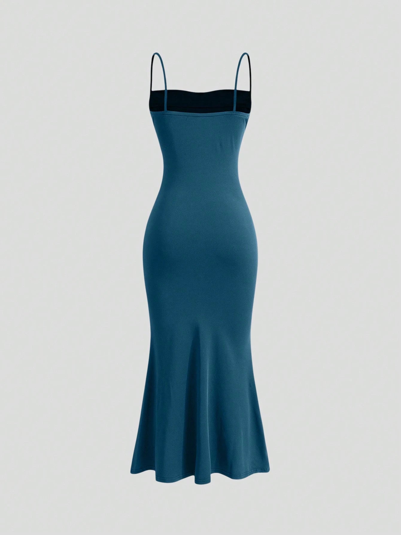 Vestido Longo Franzido Borgonha