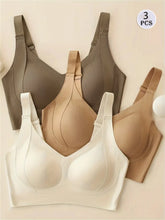 Kit 3 Sutiãs Sem Costura e Respiráveis