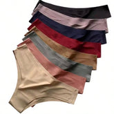 Kit 10 Calcinhas Tanga Sem Costura Não Marca Leve e Confortável