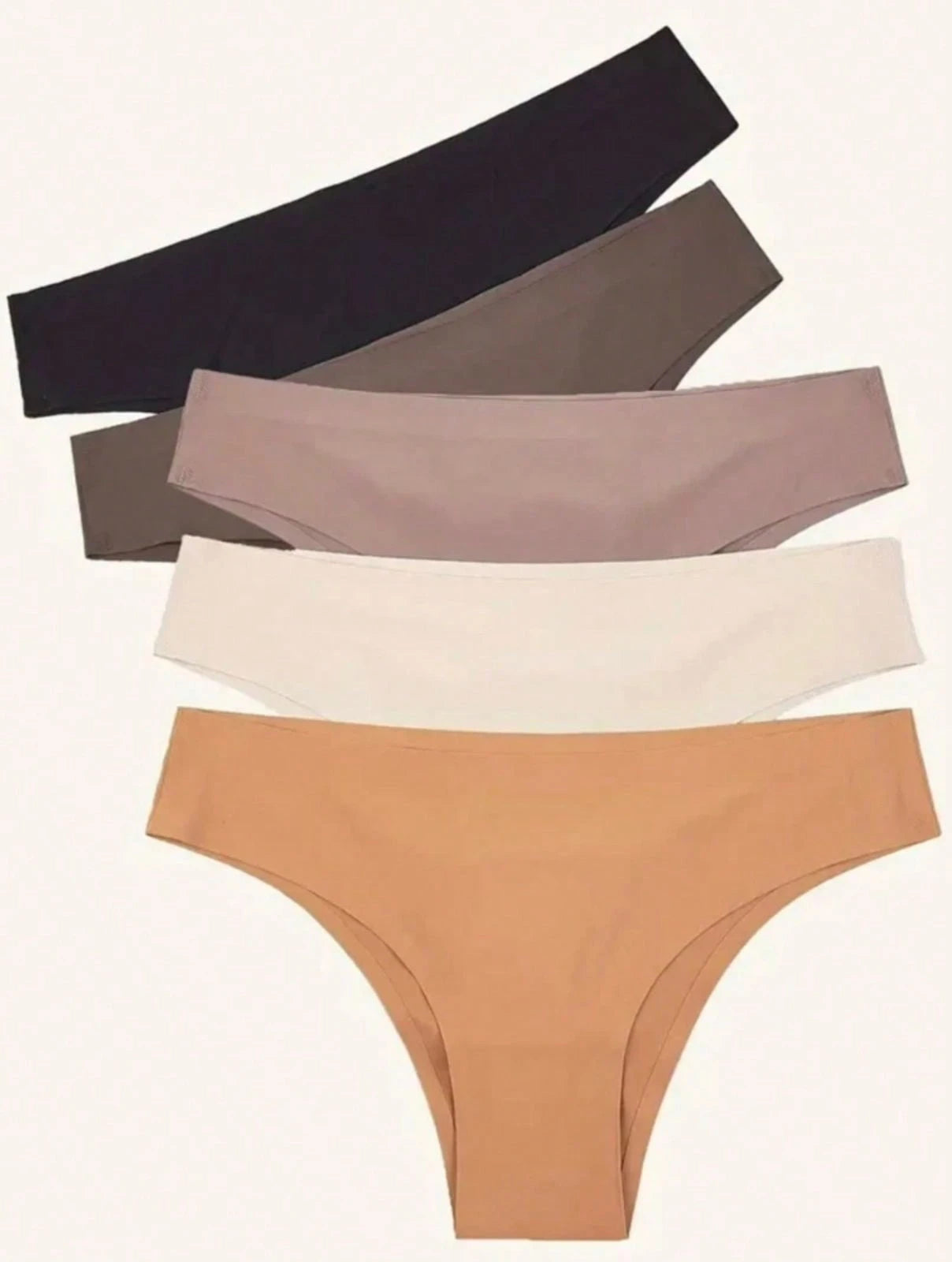 Kit 10 Calcinhas Tanga Sem Costura Não Marca Leve e Confortável