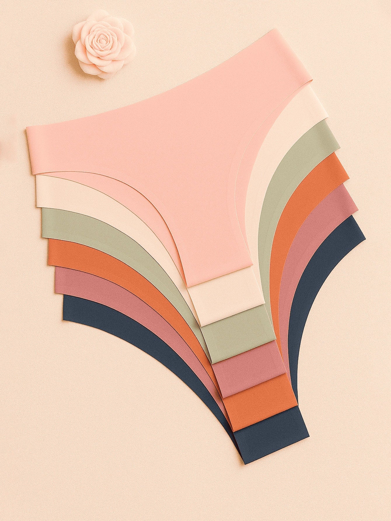 Kit 6 Calcinha Sem Costura Lingerie Feminina - Cores e Kits Variadas