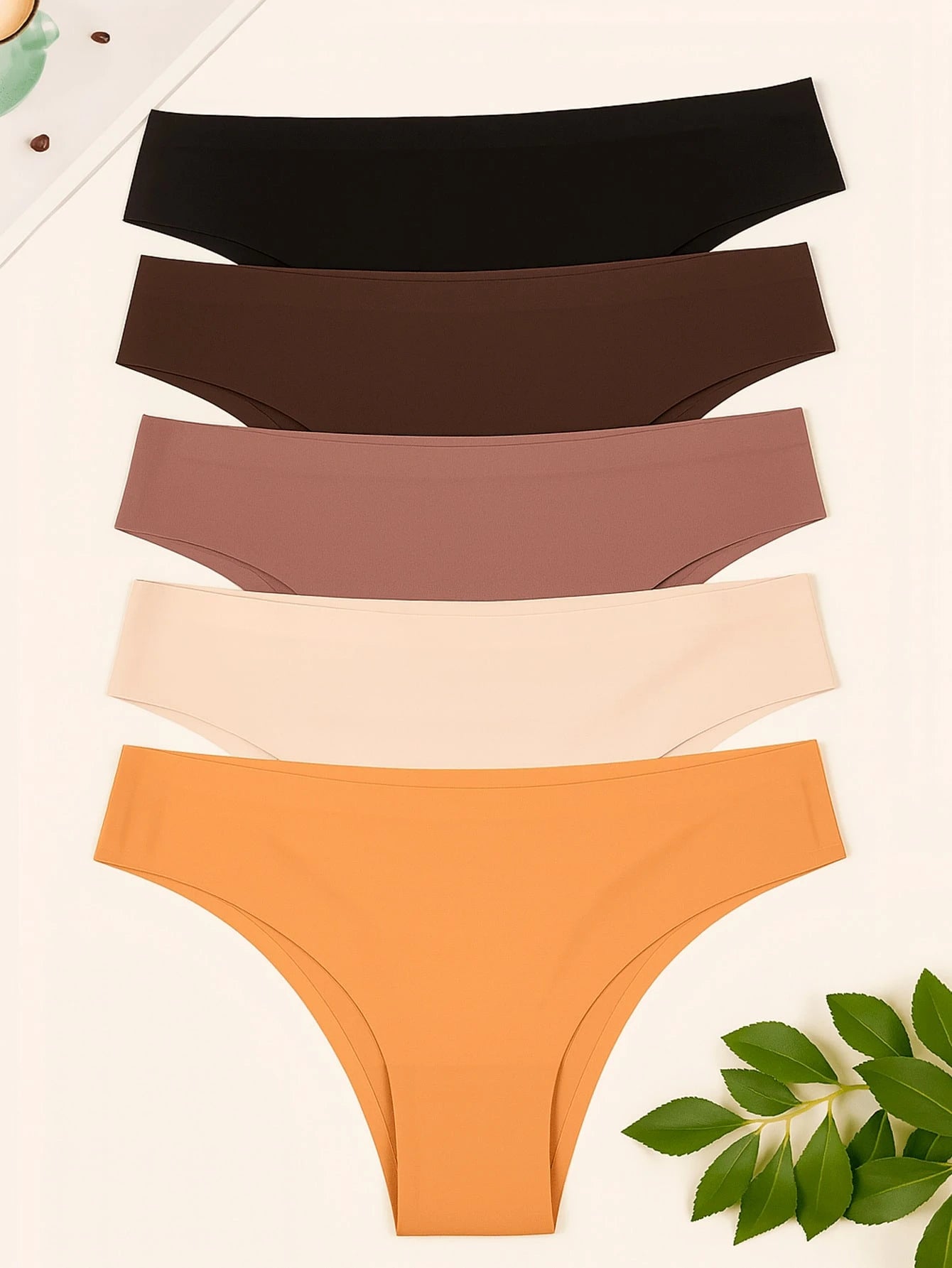 Kit 6 Calcinha Sem Costura Lingerie Feminina - Cores e Kits Variadas