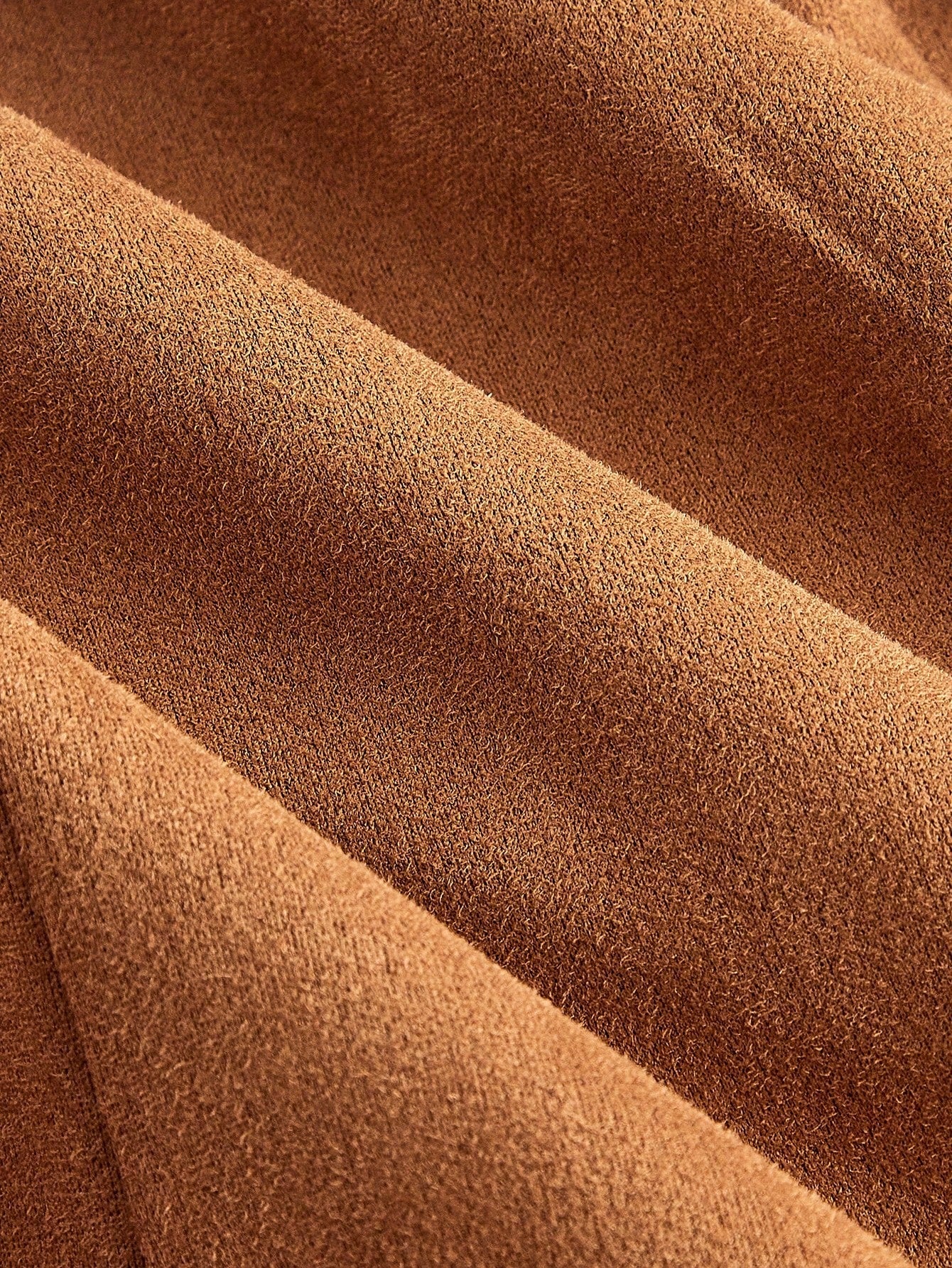 Vestido de Camurça com Franjas