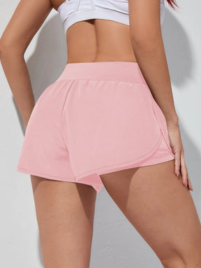 Gameset SHEIN Sport Shorts Esportivos com Bolso de Celular 2 em 1, Shorts Elásticos