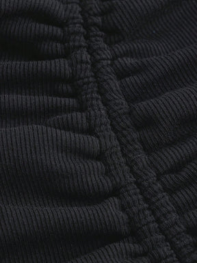Vestido Longo com Fenda Ajustável