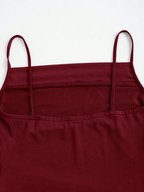 Vestido Longo Franzido Borgonha
