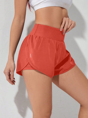 Gameset SHEIN Sport Shorts Esportivos com Bolso de Celular 2 em 1, Shorts Elásticos