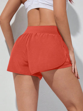 Gameset SHEIN Sport Shorts Esportivos com Bolso de Celular 2 em 1, Shorts Elásticos