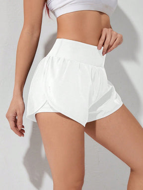 Gameset SHEIN Sport Shorts Esportivos com Bolso de Celular 2 em 1, Shorts Elásticos