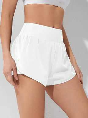 Gameset SHEIN Sport Shorts Esportivos com Bolso de Celular 2 em 1, Shorts Elásticos