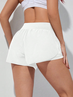 Gameset SHEIN Sport Shorts Esportivos com Bolso de Celular 2 em 1, Shorts Elásticos