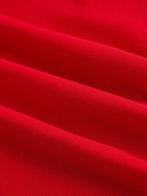 Saia com Fenda e Detalhe Franzido