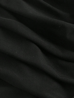 Vestido Midi de Decote Único e Detalhe Drapeado